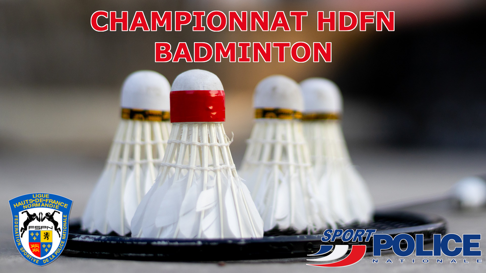 Badminton Championnat HDFN