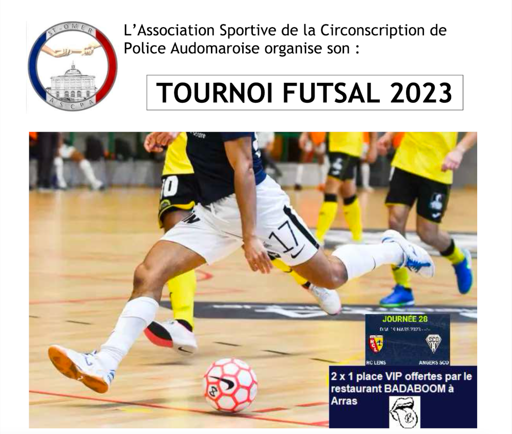 Tournoi Futsall Saint Omer
