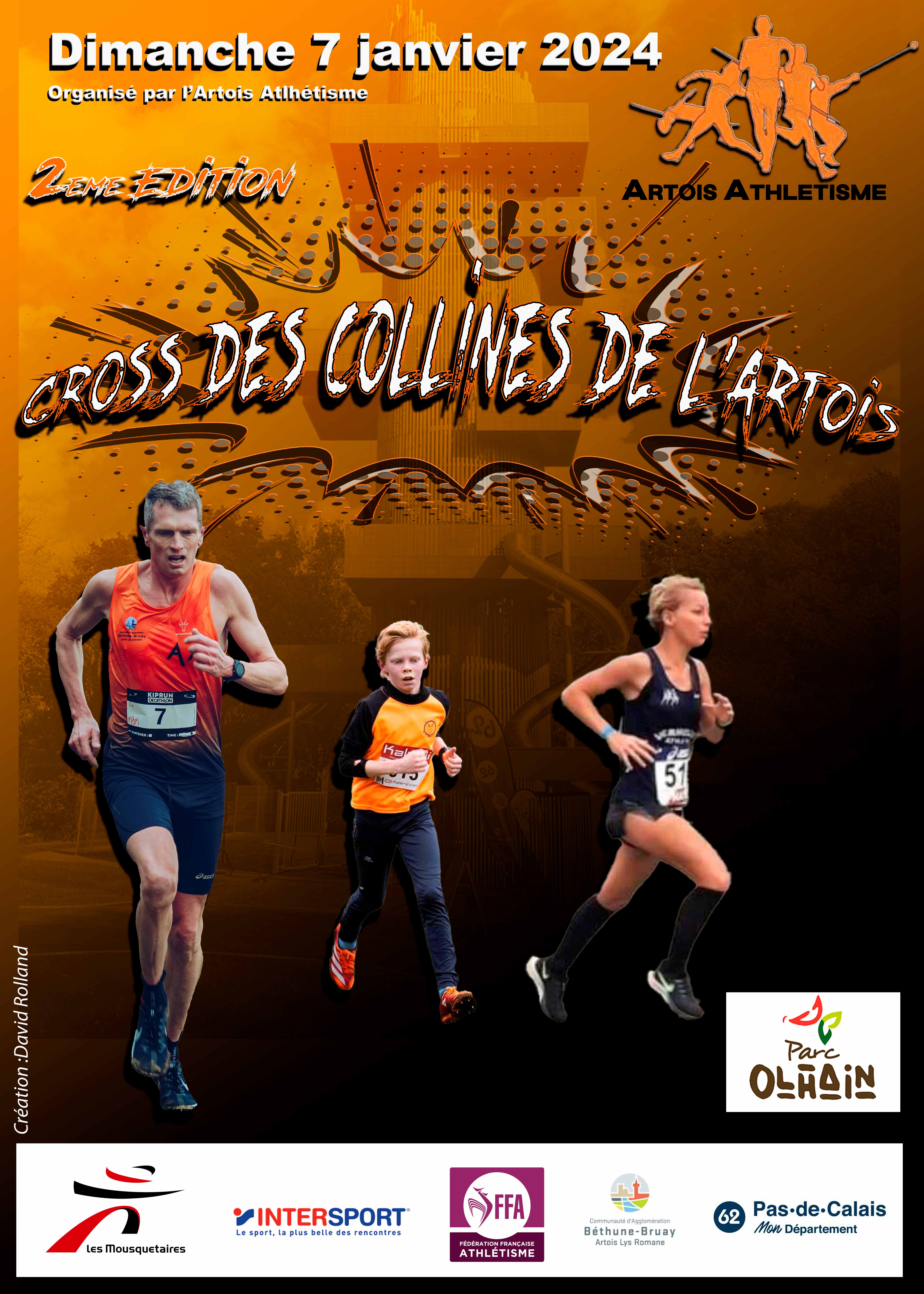 Affiche cross des collines de lArtois Copie