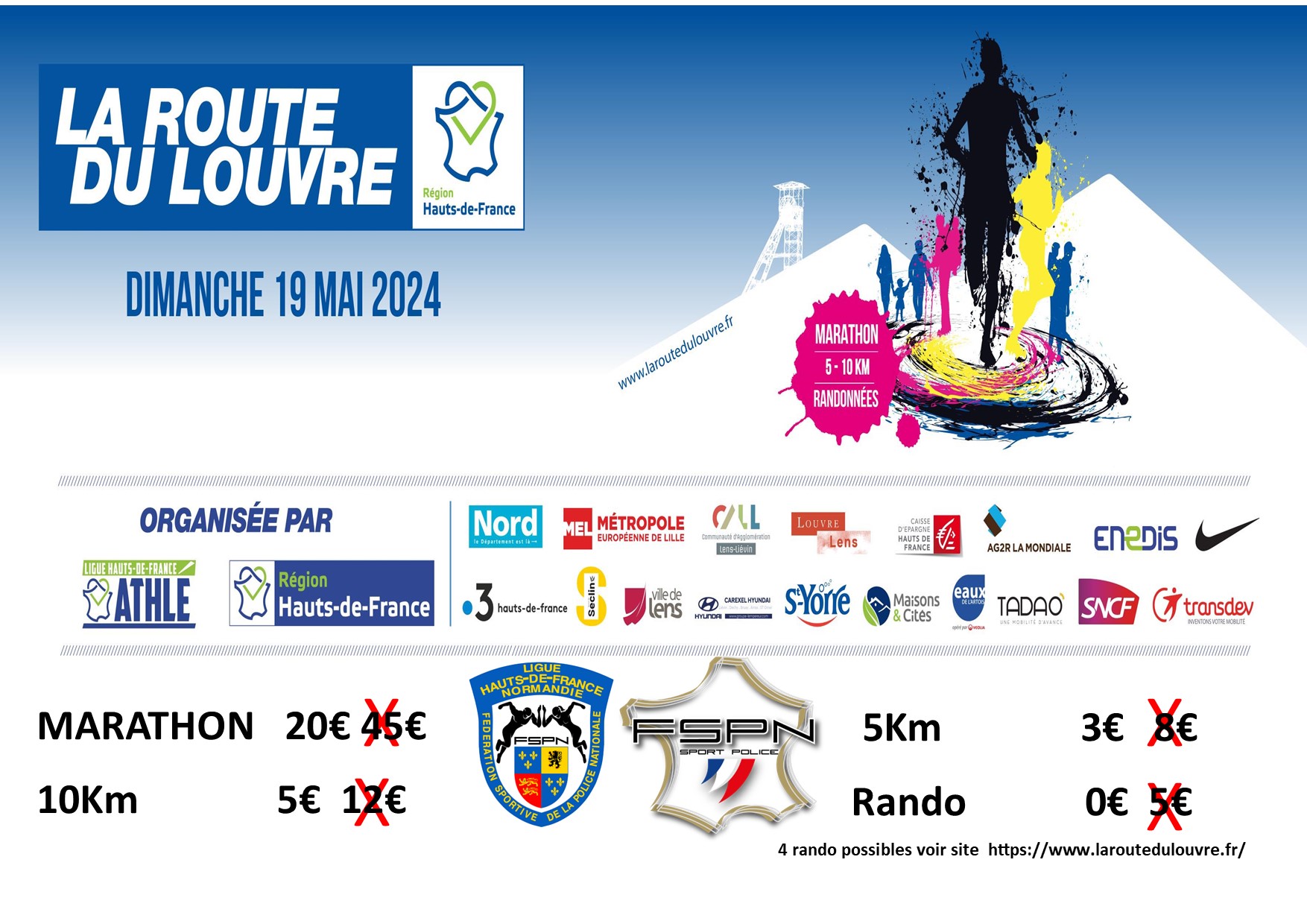 route du louvre 2024