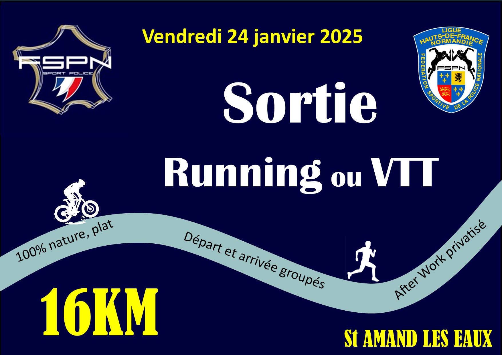 sortie running st amand